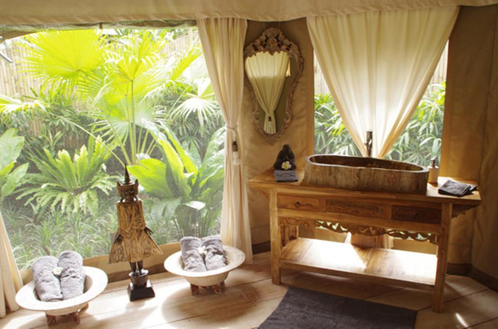Sandat Glamping Tents Ubud Exterior foto