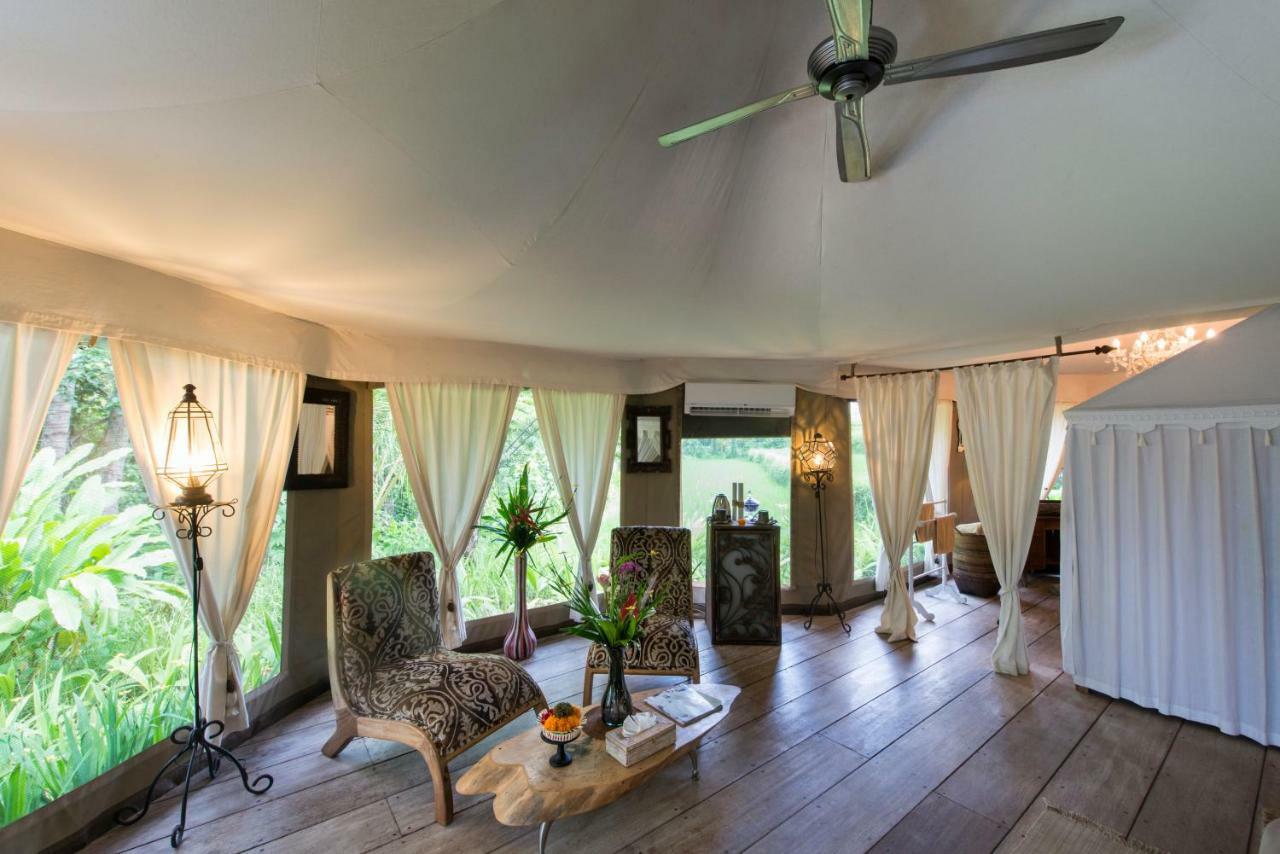 Sandat Glamping Tents Ubud Exterior foto